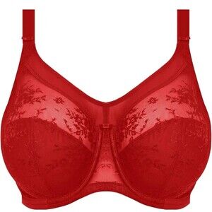 Goddess Verity Full Cup Underwire Bra, Sz 42M Haute Red NWOT